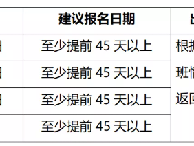 赴新加坡SAT考团时间安排