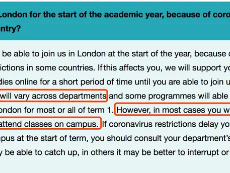 英国大学9月教学安排
