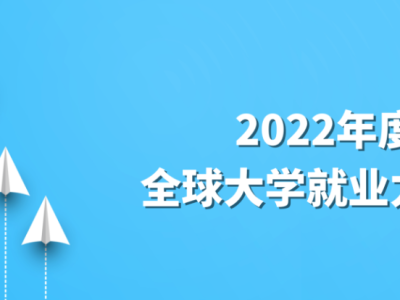 重磅！泰晤士高等教育发布2022年度全球大学就业力排名！