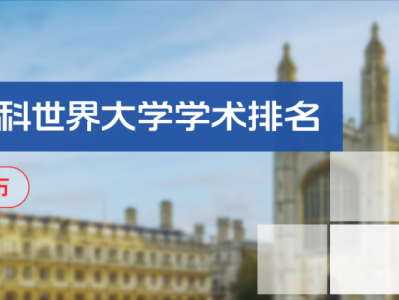 2021软科世界大学学术排名发布！