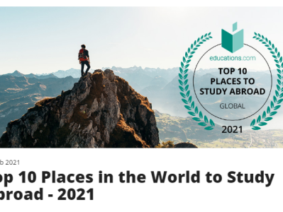 2021年全球十大最佳留学国家排名,英国上升3位,教育质量世界第1